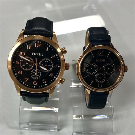 fossil couple watches on sale.